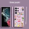 Fashion Crayon Shin-chan Case for Samsung Galaxy S25 S25Edge S21 Plus S23 Note 20 10 Ultra S20 FE S22 S24 Ultra Phone Cover