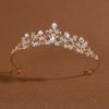 Sparkling Rhinestone Crown Headwear Adult Princess Tiara Wedding Ceremony Hair Accessories  Prom