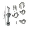 Door Lock Cylinder Repair Kit Front Left Right Replacement for BMW 1 Series E81 E82 E87 E88 Zinc Alloy