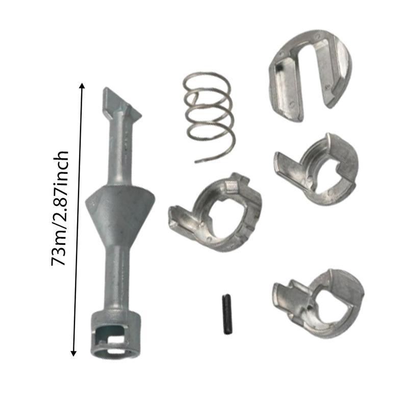 Door Lock Cylinder Repair Kit Front Left Right Replacement for BMW 1 Series E81 E82 E87 E88 Zinc Alloy