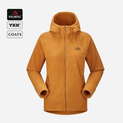 Women's Hooded Lightweight Fleece Jacket