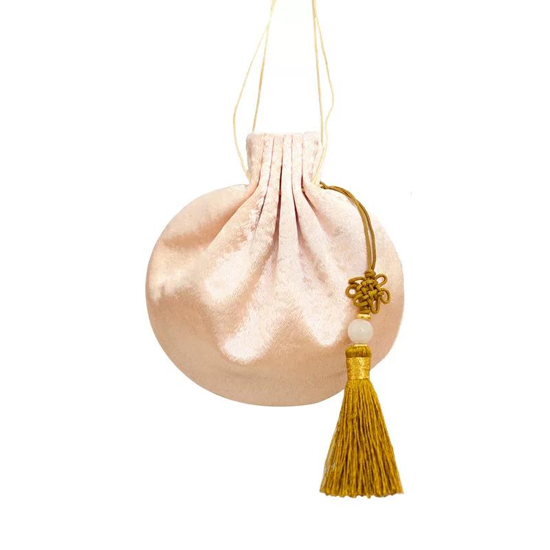 [Jinxi Pavilion] Qian Li Perfume Bag Handmade Ancient Style Silks and Satins Sachet Tassel Sachet Han Dynasty Pouch Accessories Pendant