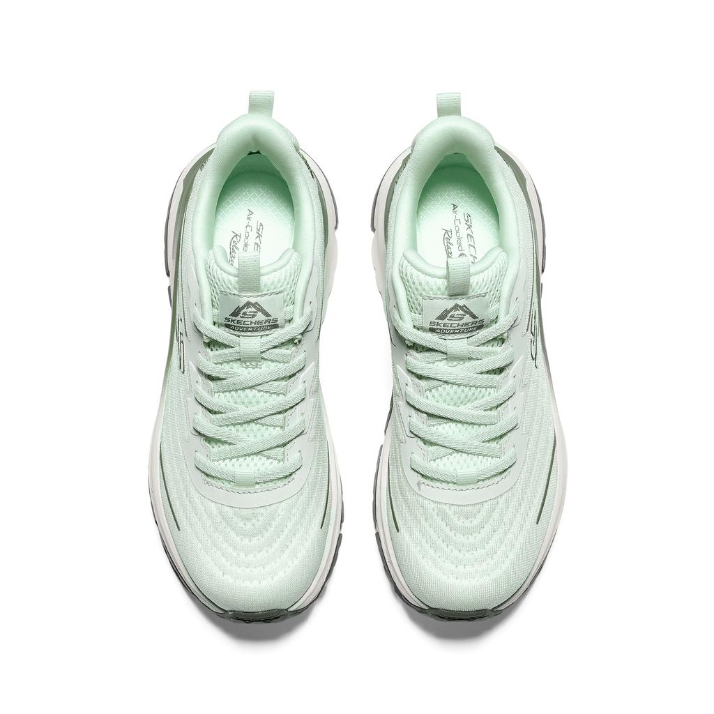 Skechers DLUX Journey Trail Comfortable Trendy Slip-Resistant Durable Low-Top Trail Running Shoes Women sneakers Green 180215-GRN