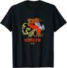 Kung Fu Fünf Tiere Formen Chinesische Kampfkunst T-Shirt S5XL Unisex T-Shirt