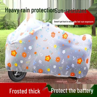 Waterproof Dustproof Rain Cover for Electric Vehicles, Bikes, and Motorcycles