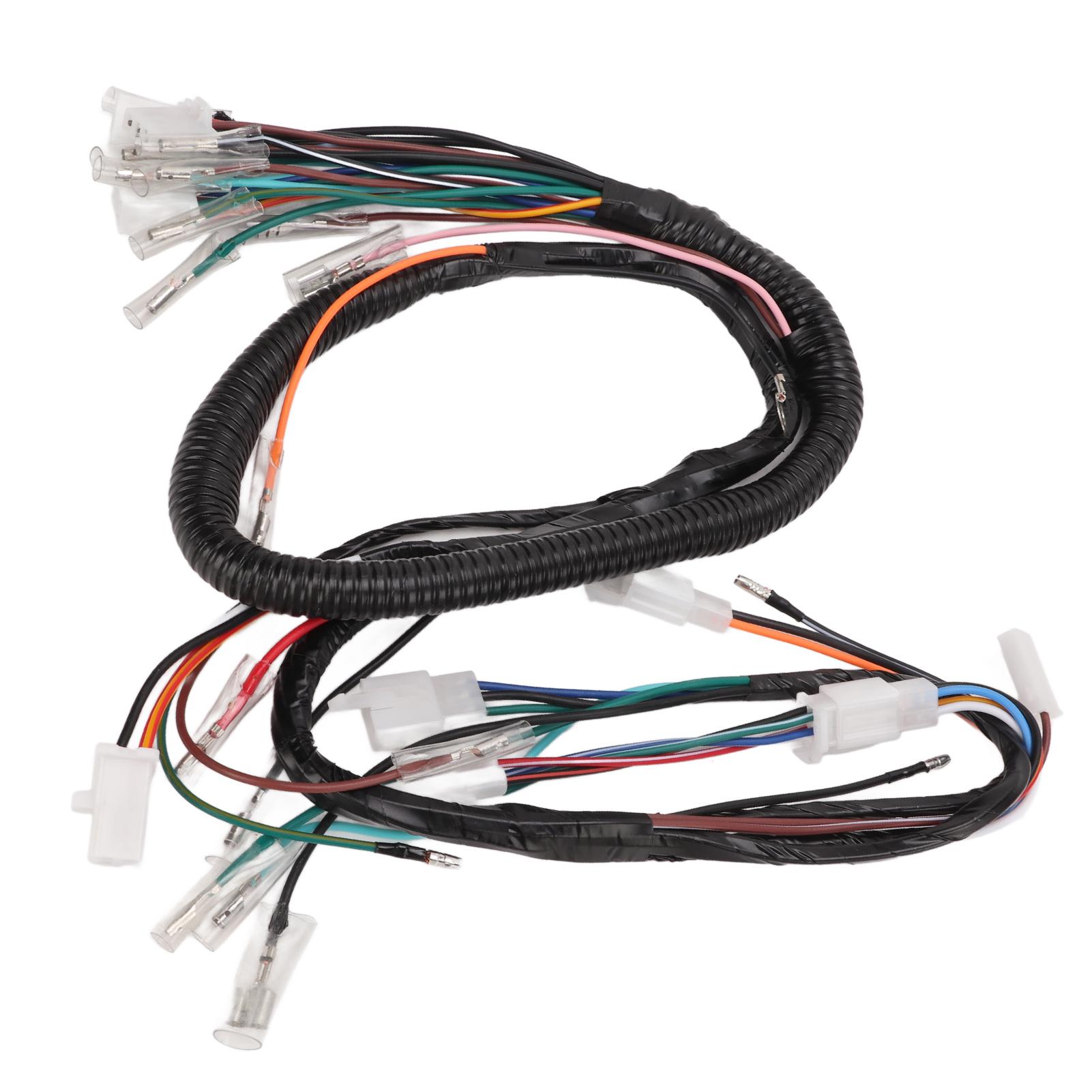 

Main Electrical Wiring Harness Engine Start Harness Motorcycle Accessories Replacement for STX 125