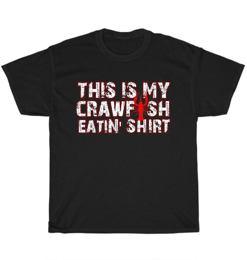 This Is My Crawfish Eating Shirt Mardi Gras Party Carnival Costume T-Shirt Gift XL