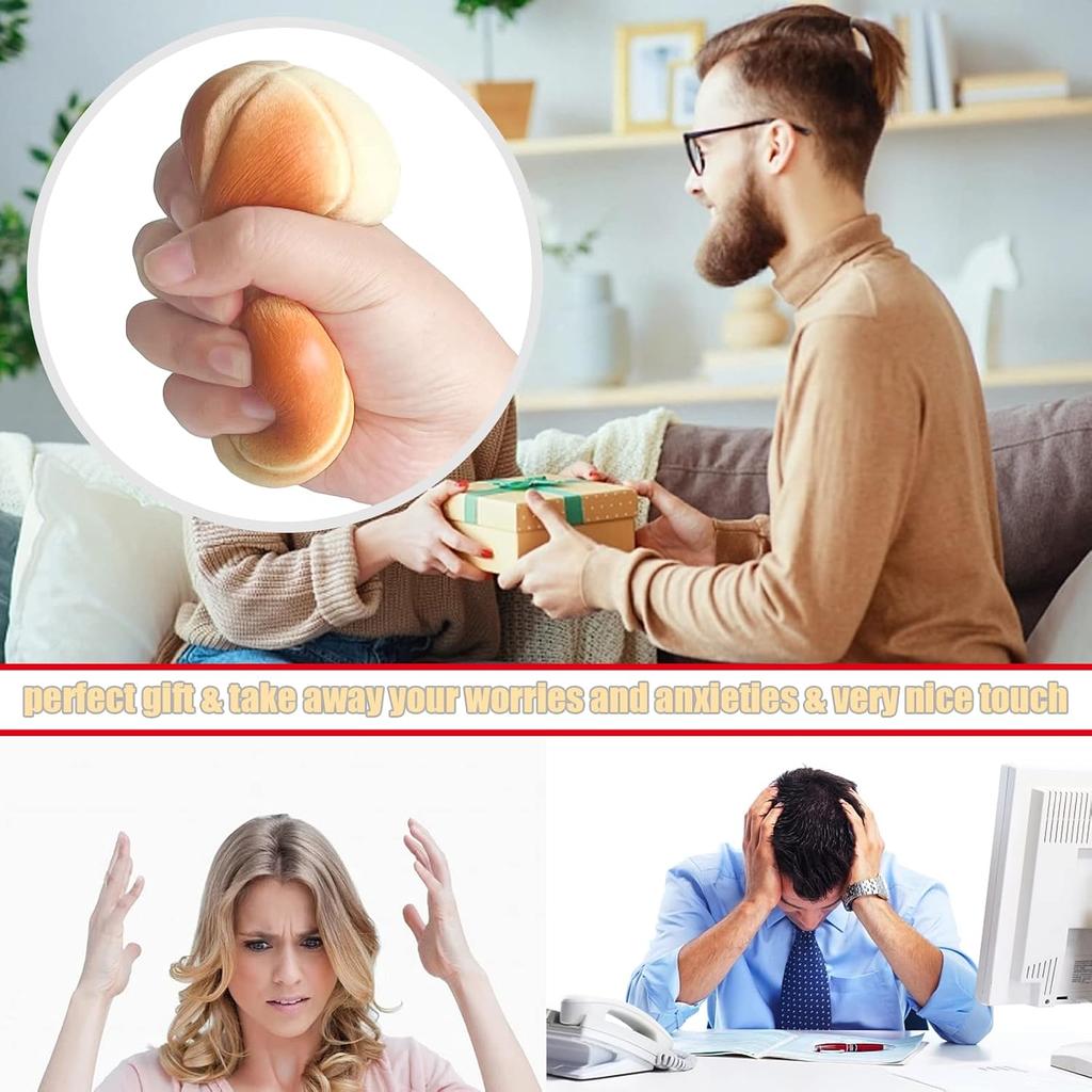 Bread Super Soft Slow Rising Squishies Toy for Kids Birthday Gift,Cute Stress Relief Simulation Lovely Squishys Scented Squishi Squeeze Toy