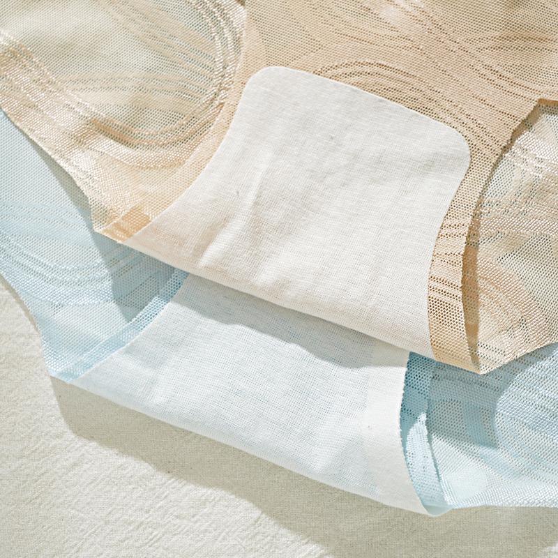 Women's Ultra-thin Lace Seamless Sexy Panties Underwear Women's Breathable Ladies Briefs Lingerie