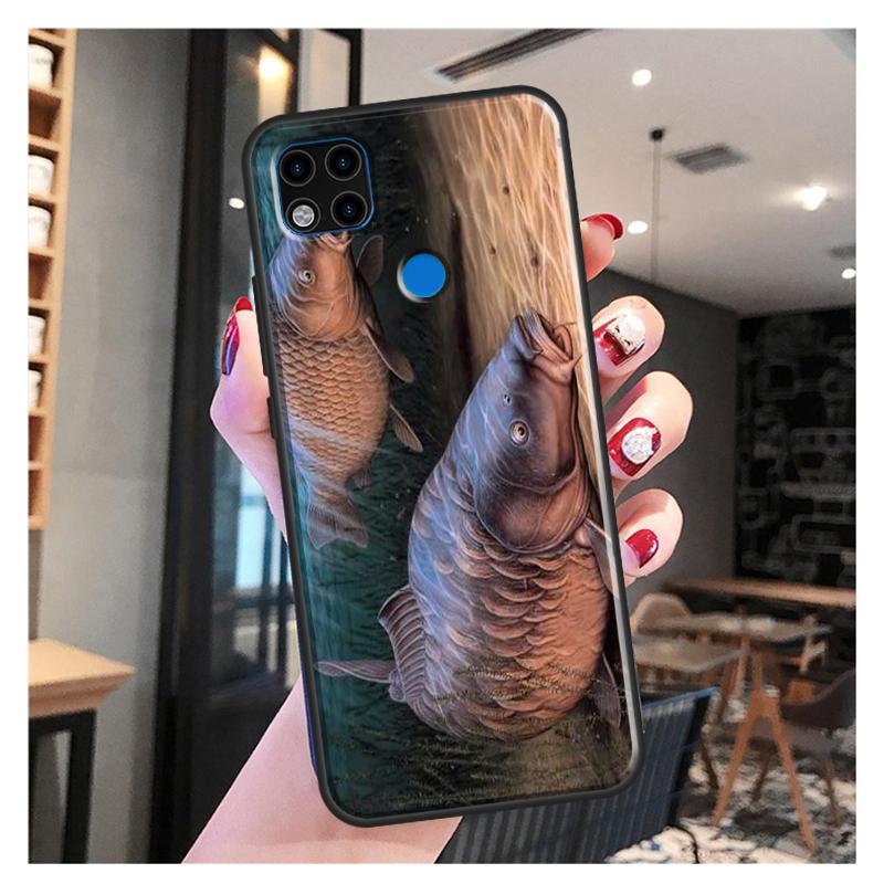 CARP FISH FISHING Case For Xiaomi Redmi Note 10 Pro Note 9 Pro Note 11 Pro 8T 9S 10S 10 9A 9T 9C Cover Case