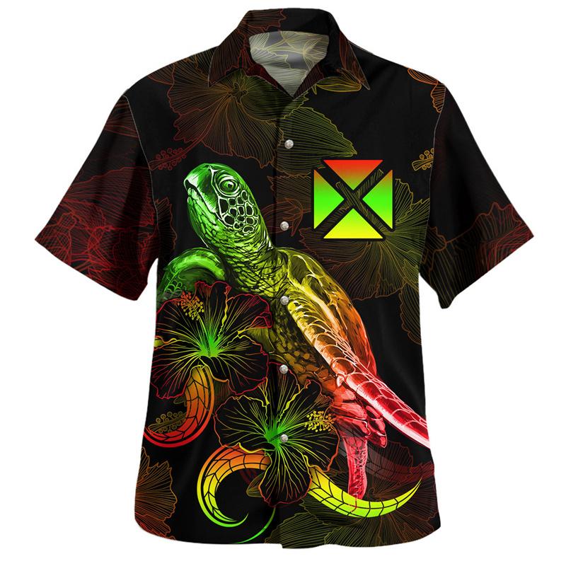 Hawaiian Beach Shirt Fashion Men's Shirt Retro Casual Street Clothing Men's Summer Unisex Short Sleeve Top