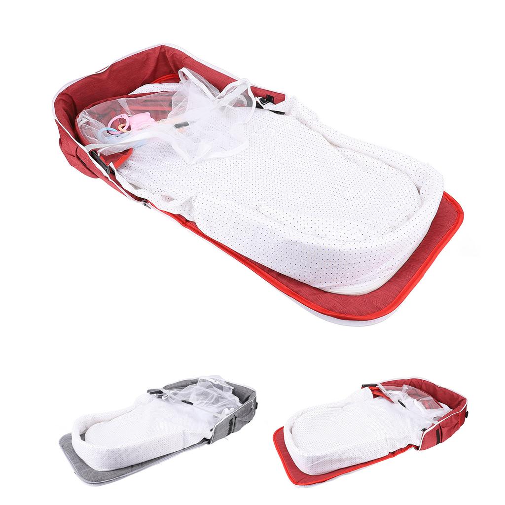 Baby Reise-Tragewiege Multifunktionale Tragbare Tragewiege Faltbares Leichtgewicht Bett Kinderbett für Reisen