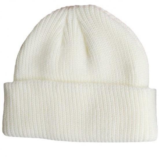 Korean unisex solid color fashion hexagonal beanie knit hat hip-hop pullover hat ski hat wool hat