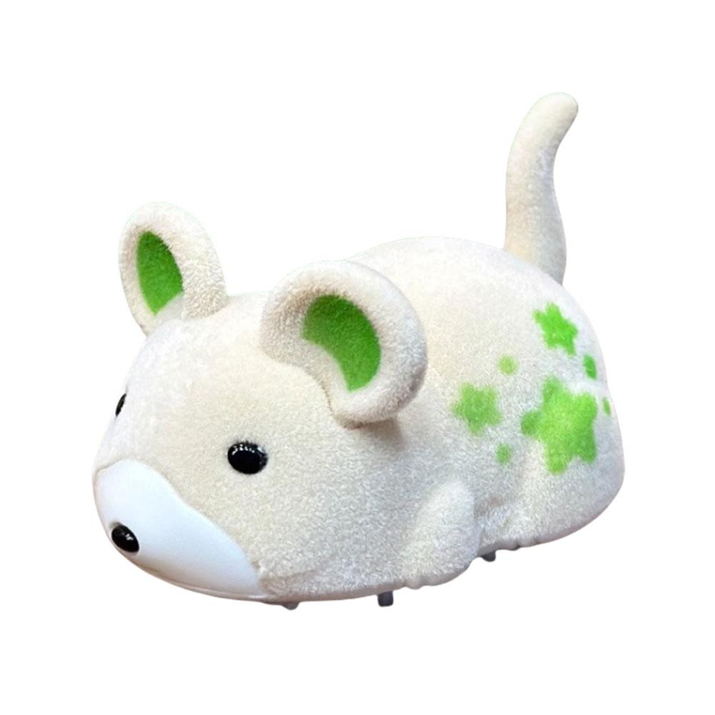 Electric Cat Toy Mouse Interactive Simulation Electric Hamster Cat Toy Self-Moving Obstacles Avoid Interactive Cat Toy