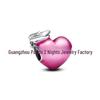 Panjia Dora 925 Silver-Plated Copper Love Rose Bead Pendant - Valentine's Day 2024