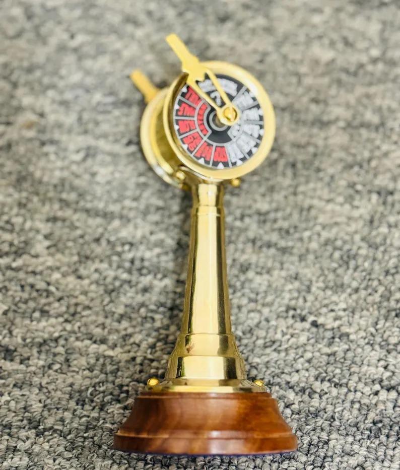 Nautical Maritime Solid Brass Ship Engine Room Telegraph Collectible Gift