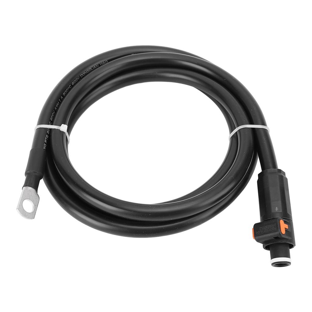 4 AWG Power Cable External Negative Battery Box Cord Straight Plug and SC25-8 Terminal for Car Boat