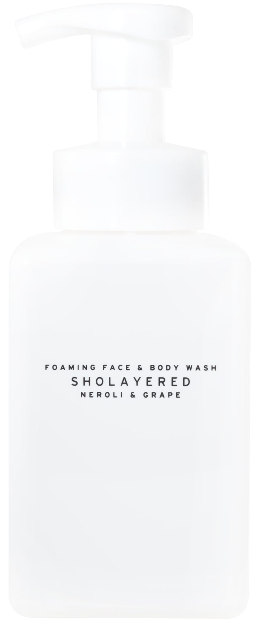 

LAYERED FRAGRANCE SHOLAYERED Foaming Face and Body Wash Neroli Grape 400mL &