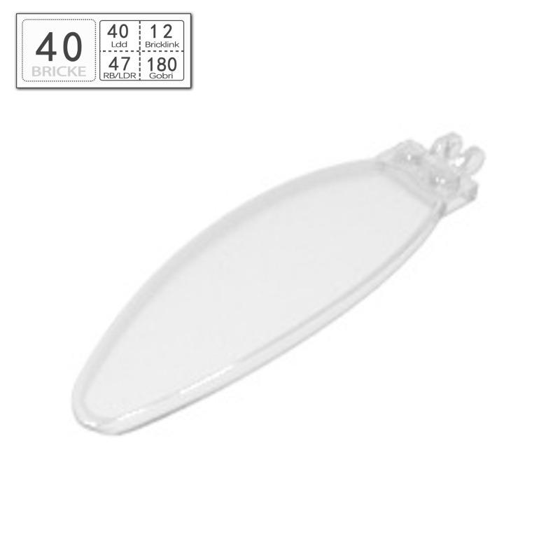 BRICKE 47844 Building Block Fender: LEGO-Compatible MOC Accessory Piece