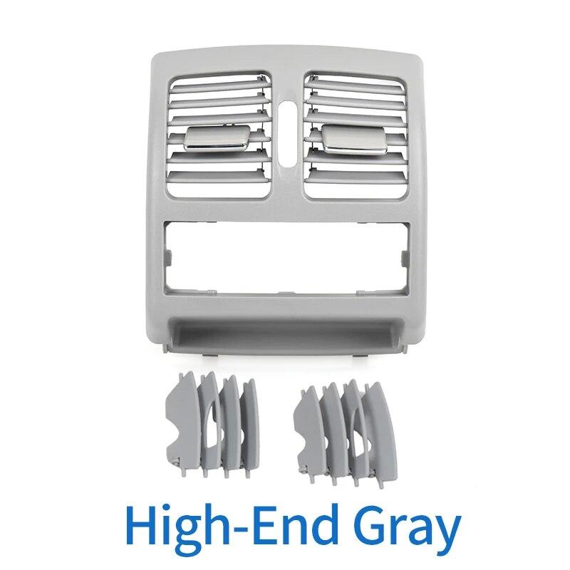 

W204 решетка кондиционера заднего сиденья, накладка на панель для W204 Mercedes Benz C-Class E-Class 180 200 220 230 260 300 350 High-end Model Gray
