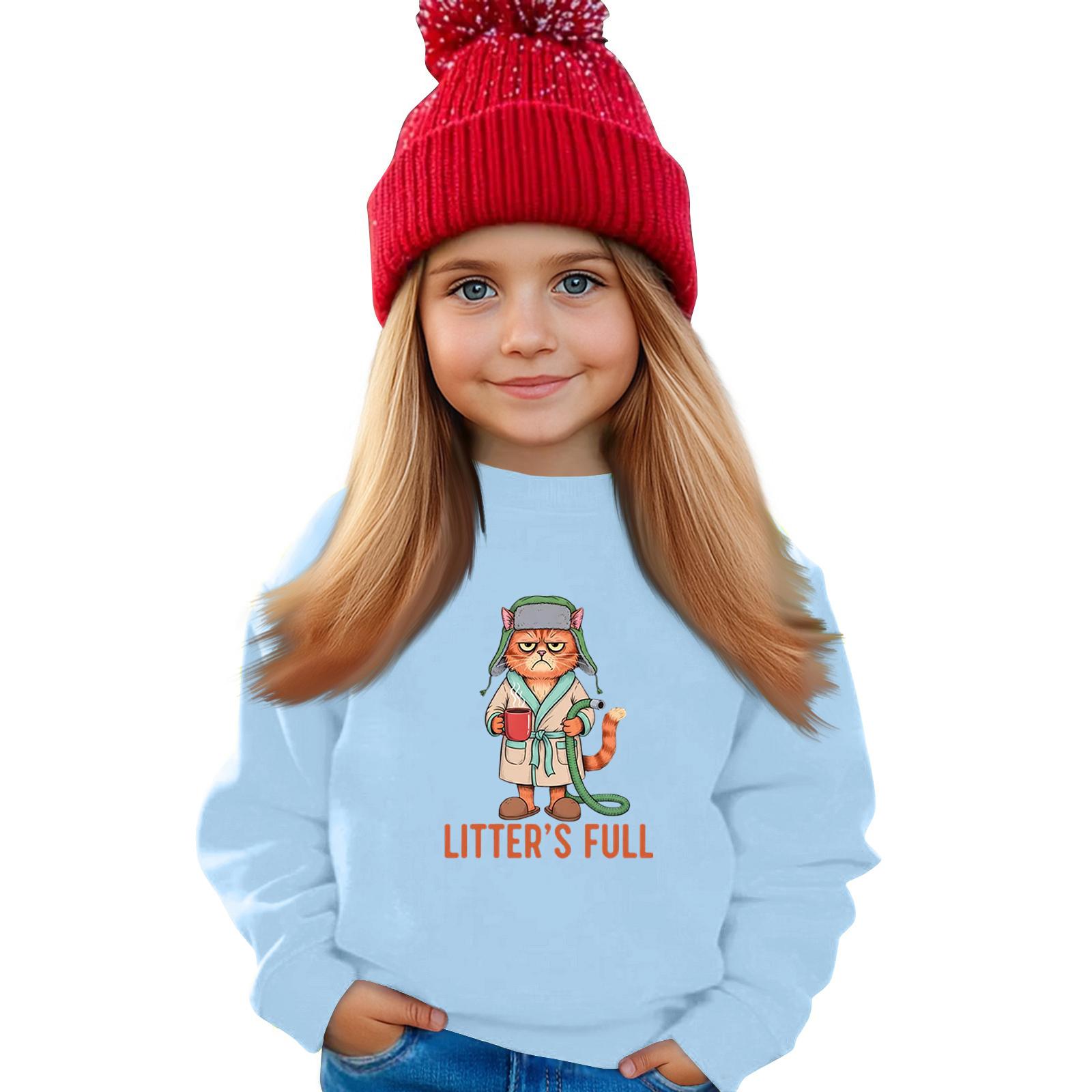 

Kids Sweatshirt Boys Girls Crewneck Sports Sweatshirt Casual Pullover Sweatshirt Sports Shirt 150