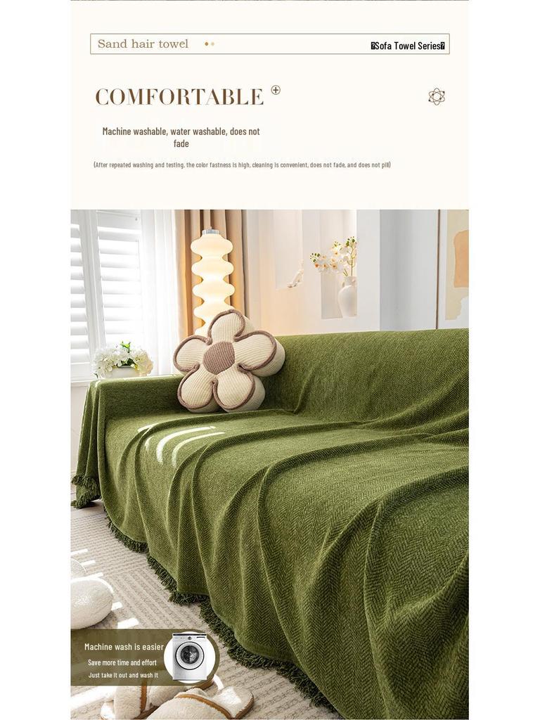 Luxurious Chenille Sofa Cushion: 2025 Non-Slip, Year-Round Comfort & Style