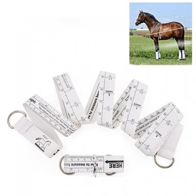 2.5 Meter Pocket Horse Measuring Tape  for Height Measuring / Weight Measuring, Portable PVC Tape Measure for Horses