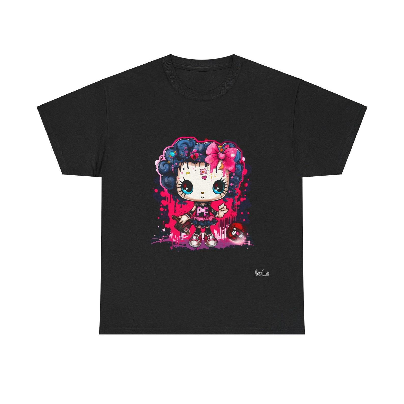 HKitty Unisex Heavy Cotton Tee M