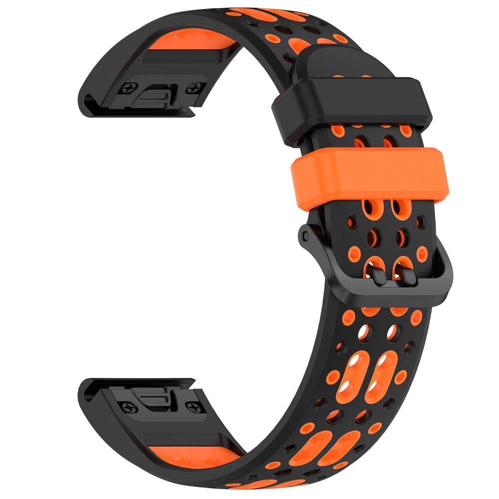 22mm 26mm Marine Silicone QuickFit Sport Strap For Garmin Fenix E 8 8x 7 7X/6 6X PRO/5 5x Puls/Epix Pro/Enduro 3/Tactix 8 7 Band