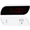LED Digital Clock 12 24 Hour Conversion Adjustable Brightness Bedside Alarm Clock GHY 0801Red