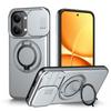 Sliding Camera Lens Protection Armor Case For Xiaomi Poco X8 Pro Max Redmi Turbo 5Max Metal Ring Stand TPU Plastic Cover Fundas