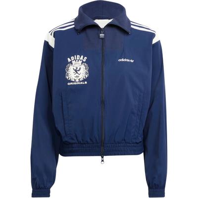 Originals Buchstaben-Logo Langarmjacke Damenjacke Nachtblau JY2809