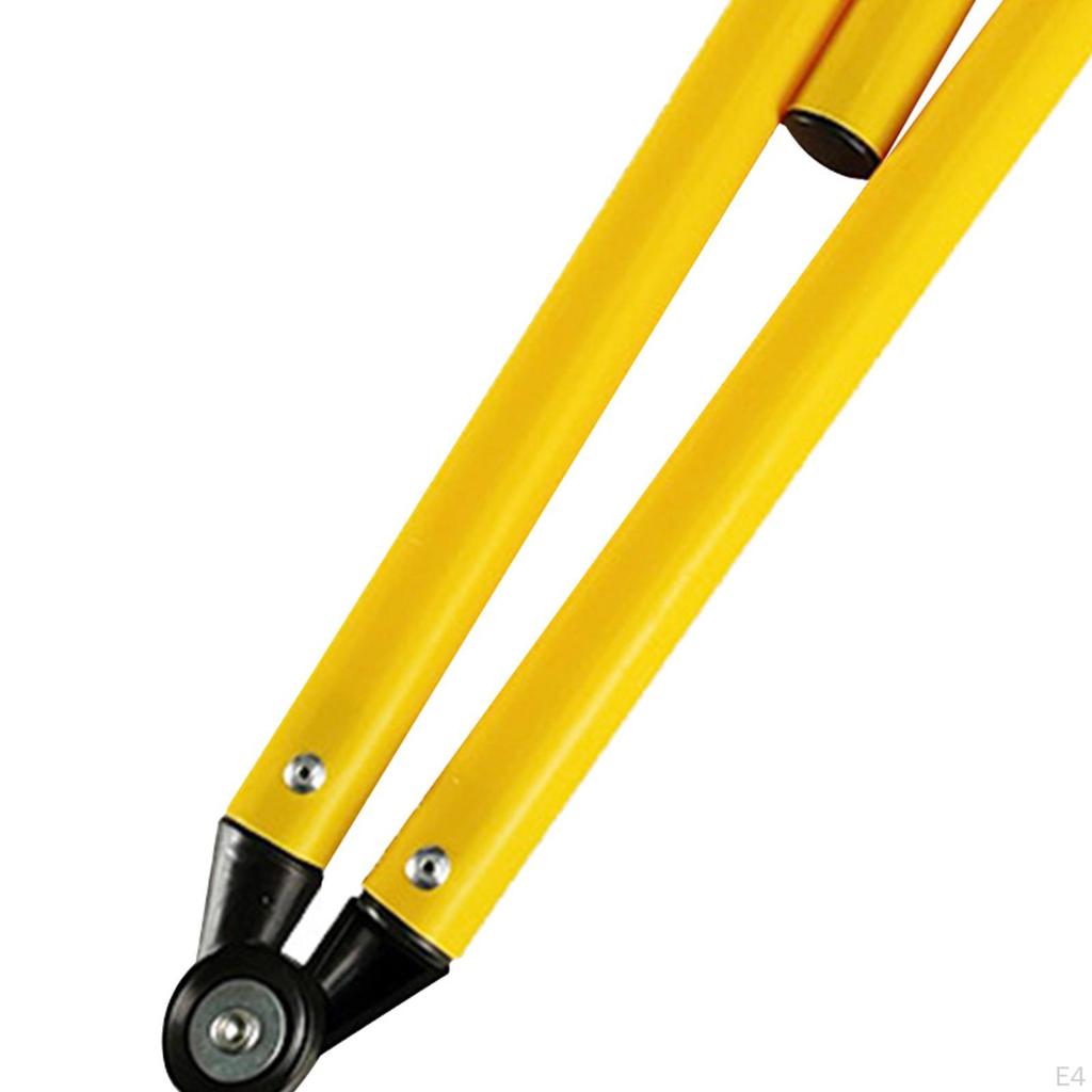 Football Agility Training Poles Foldable Barrier Marking Pole Obstacle Soccer Set for