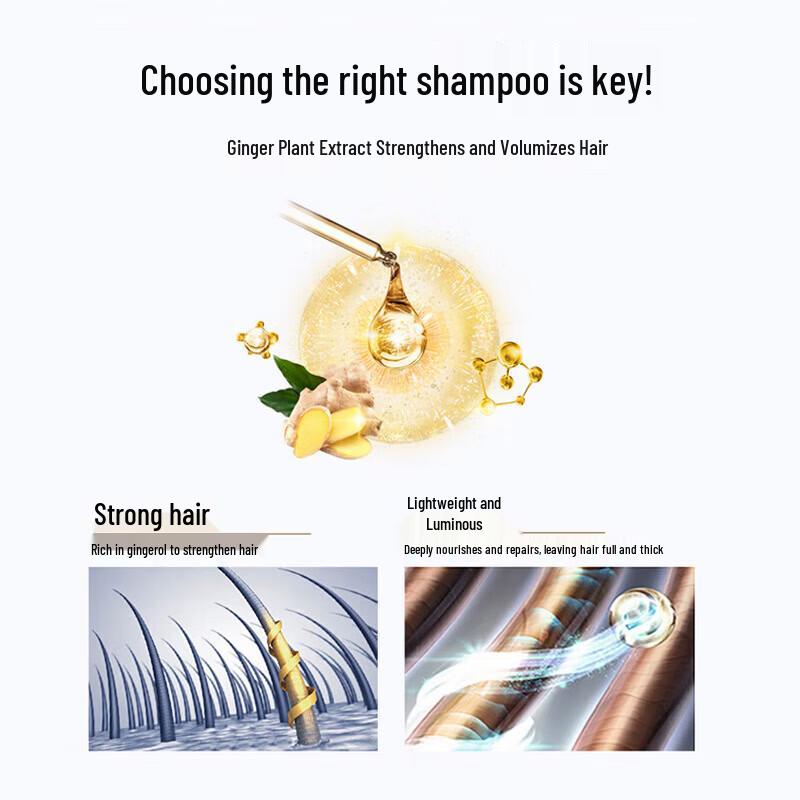 LK Ginger Dandruff Control & Strengthening Shampoo