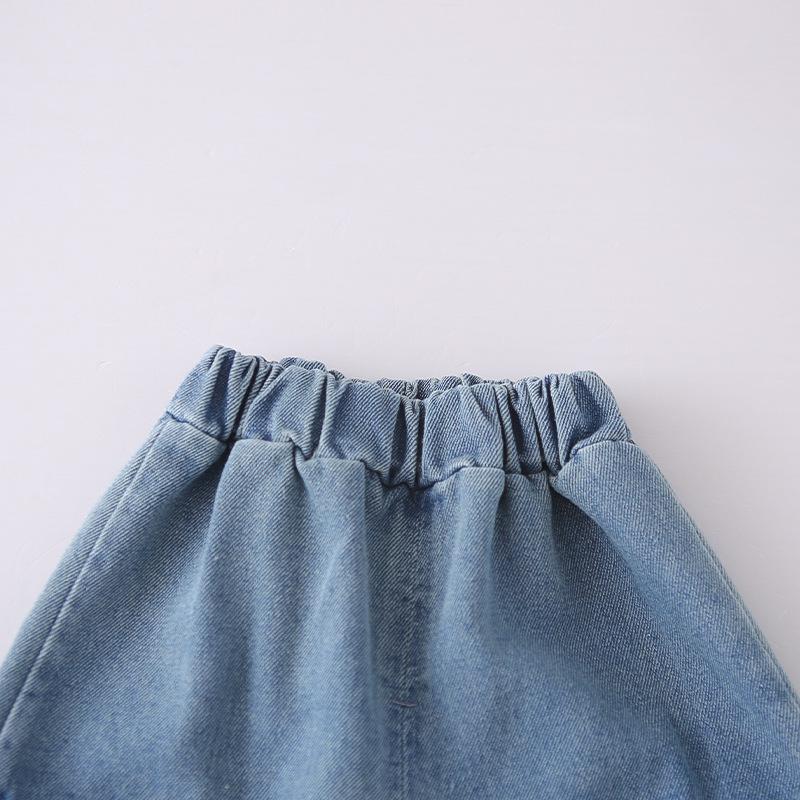 Koreanischer Stil Jungen Frühling/Herbst 2026 Jeansweste 3-teiliges Set - Cooles und hübsches Hemd für Kinder