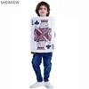 Fun Parent-child Family Children Playing Cards Poker Hearts King Queen Of Clubs Kq Costume Role Play Tunic Sponge Party Set