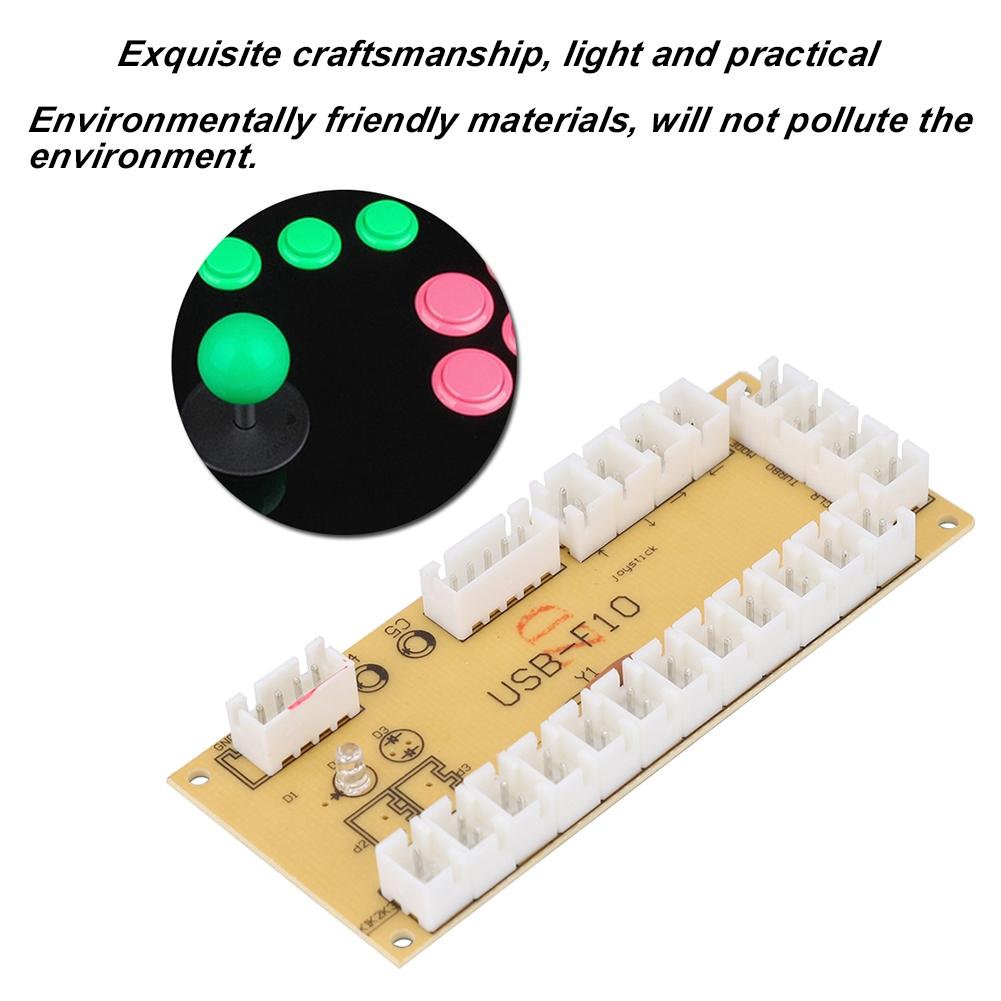 PCE Universal USB F10 Game Joystick Circuit Board Controller Control Board Assembly