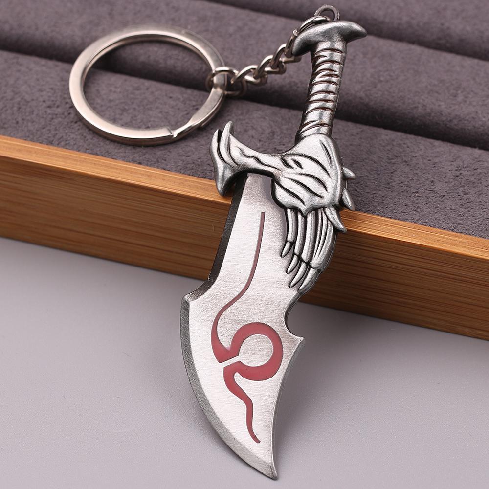 God of War 4 Kratos Sword Keychain Pendant Keyring Jewelry Men And Women Car key chain Accessories