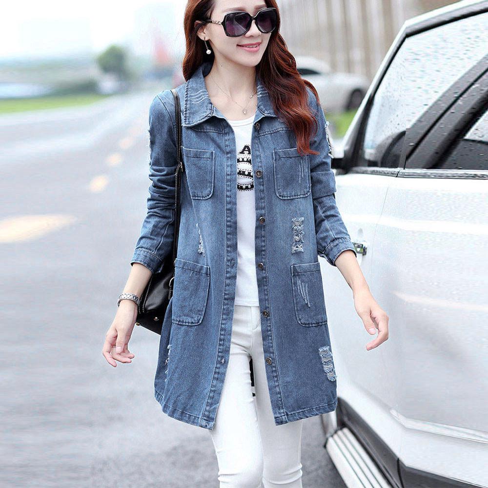 plus size denim cardigan
