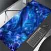 Interstellar Nebula Blue Whale XL Gaming Mouse Pad Stitched Edge Non-Slip Base Large Desk Mat For PC Laptop Gamer Mouse Pads