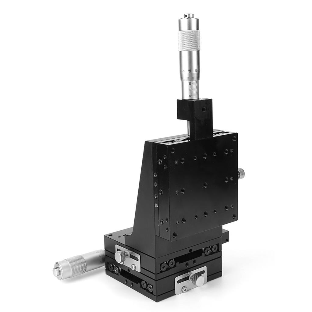 SEMXYZL80 ACR XYZ High Accuracy Lift Linear Motion Manual Stage Fine Tuning Slide Table 80*80mm
