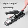 Deli 0290 Heavy Duty 100-Sheet Stapler CN plug (adapter included)