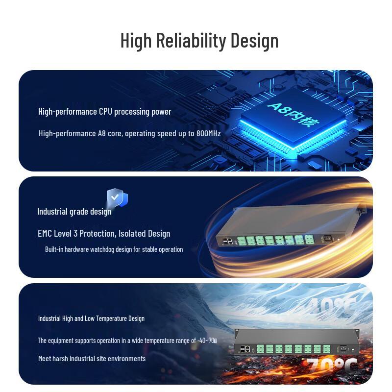 MoweStar Multi-Port Industrial Serial Server