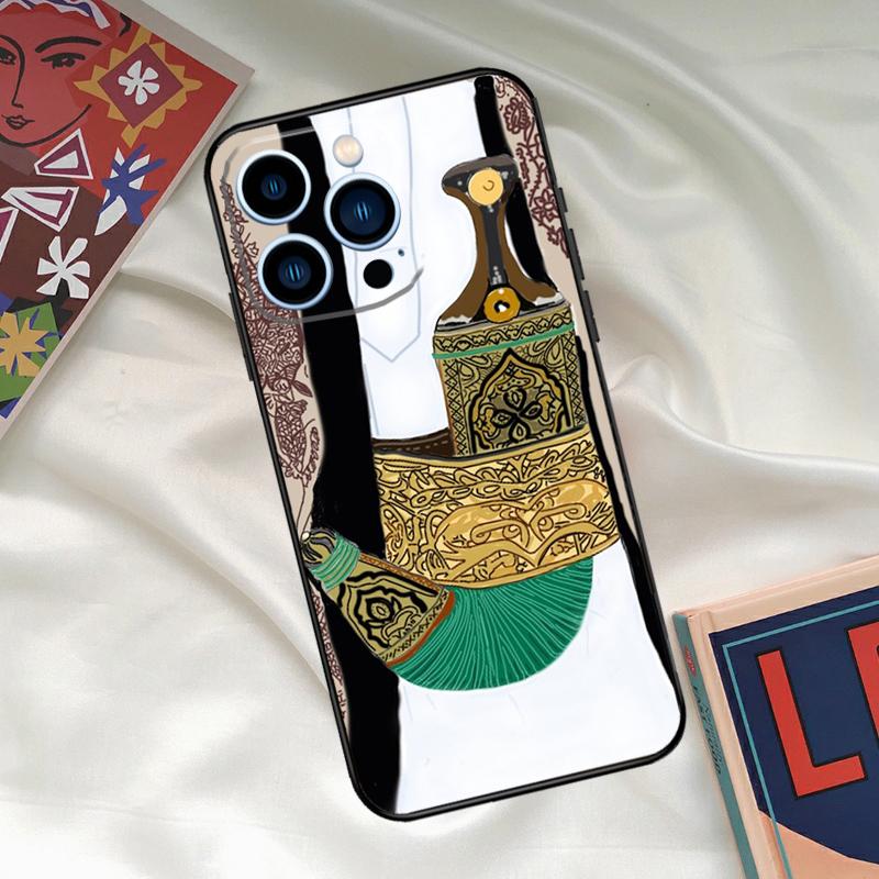 Yemen Coat of Arms Flag Phone Case For iPhone 16 15 14 12 11 13 17 Pro Max 15 16 Plus 13 Mini 16e 17 Air Funda Cover