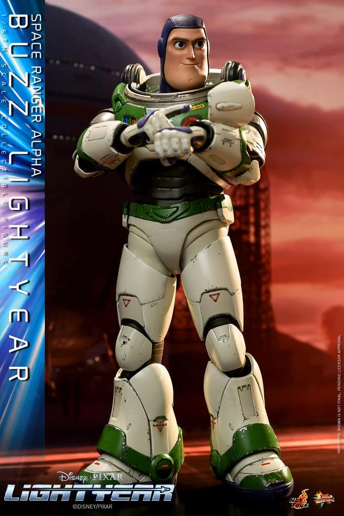 Movie Masterpiece Buzz Lightyear Buzz Lightyear Ranger Scale Approximately 30cm Tall (Space Alpha) 1/6 Figure, White,