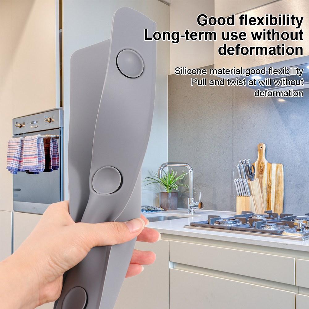 Silicone Washing Baffle Board Suction Cup Waterproof Water Splash Guards Anti-Splatter Sink Splash Guard Sink