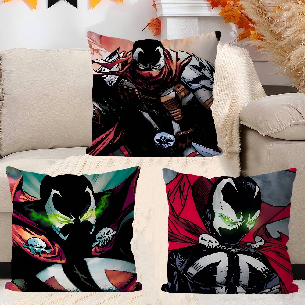 S-Spawn Anime Pillow Cushion Cover Pillowcase Living Room Sofa Home Decor Customized