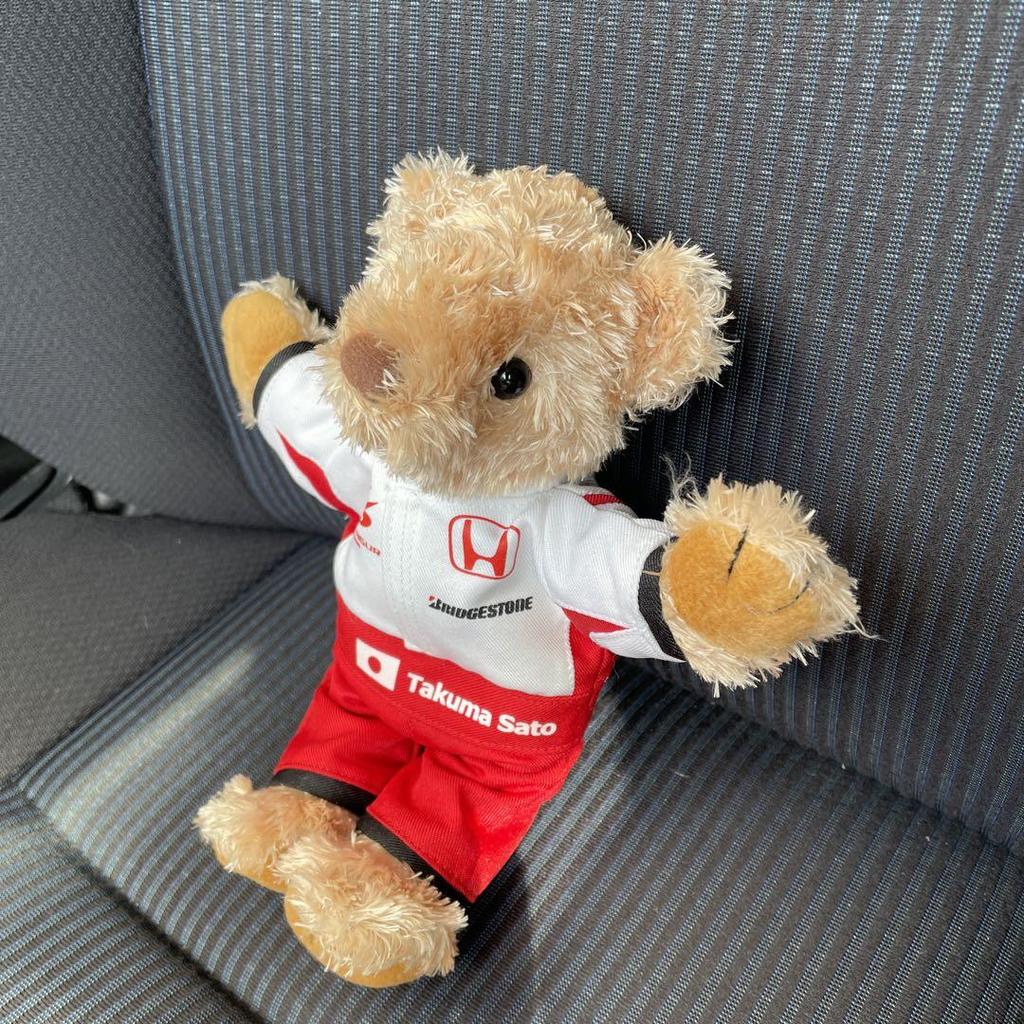 [USED] Teddy Bear Super Aguri Takuma Sato