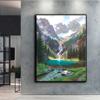 5D Diy Diamond Painting Scenic Waterfall  Cross Stitch Full Diamond Embroidery Mosaic