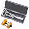 4pcs Adjustable Screw Back Remover Wrench Steel Watch Case Opener Three Jaw Open Cover Tool Bottom Opener Watch Repair Tools Kit